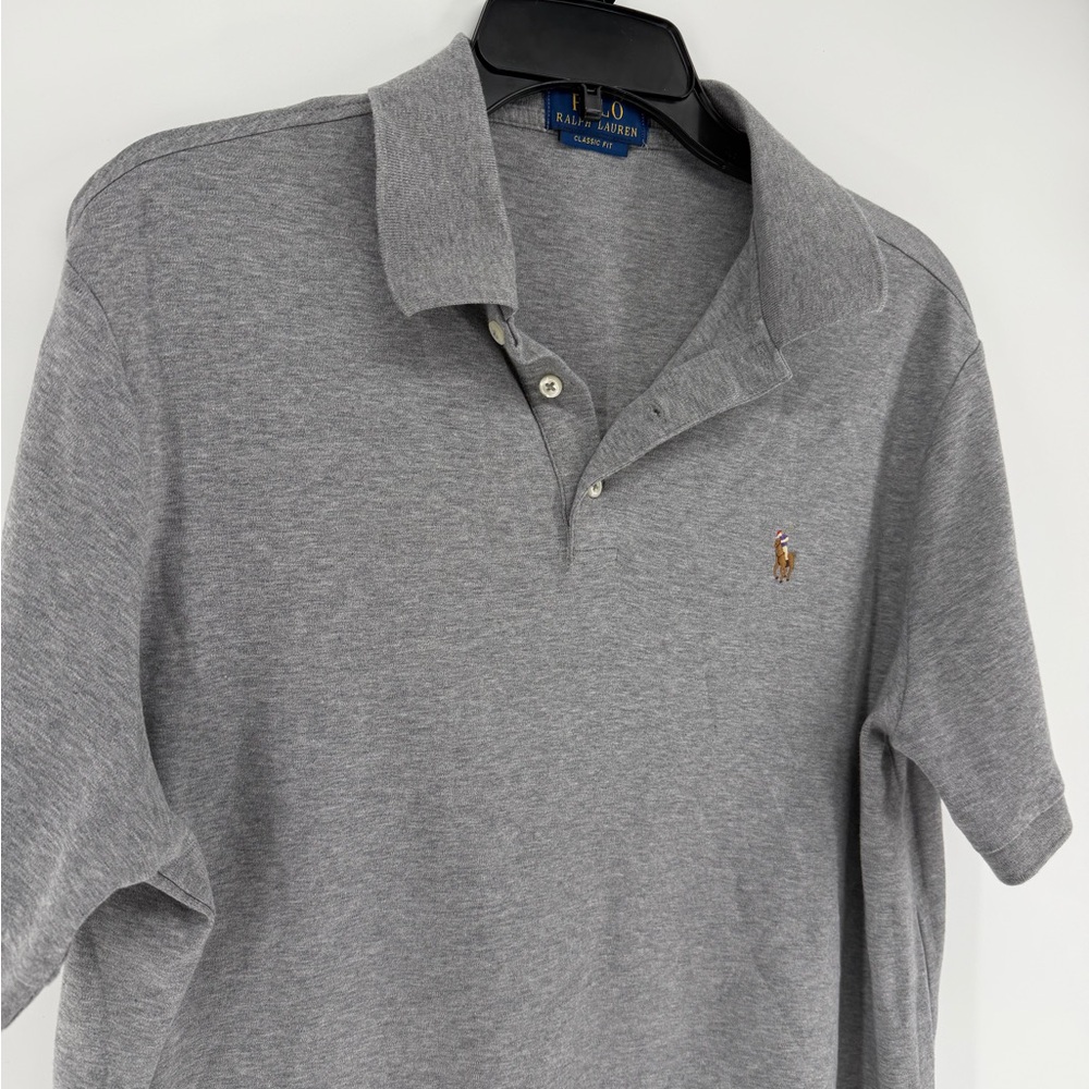 POLO Ralph Lauren Short Sleeve Shirt Classic Fit Men’s Size Large - Picture 2 of 9